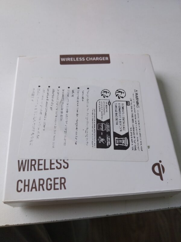 Încărcător Wireless 15W cu USB-C și Indicator LED - Image 3