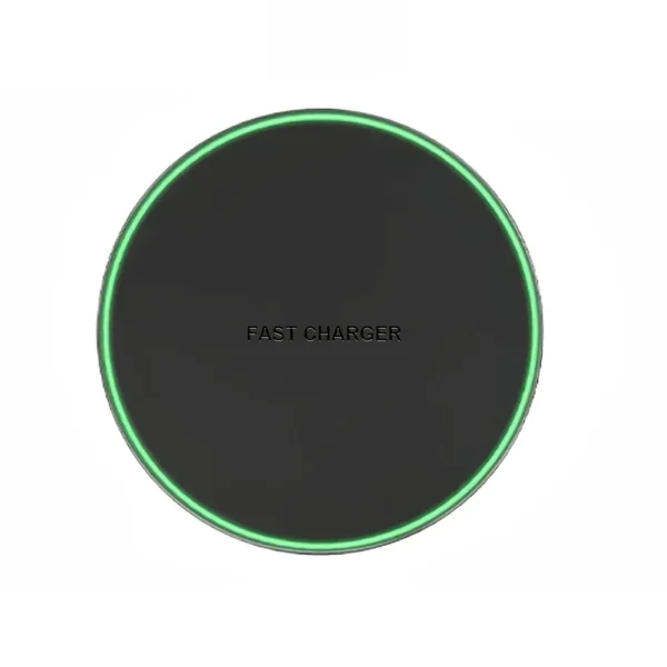 Încărcător Wireless 15W cu USB-C și Indicator LED - Image 6